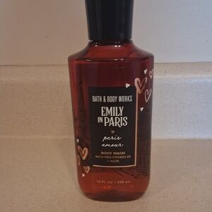 Bath & Body Works Emily in Paris Body Wash - Red Bottle with Black Cap